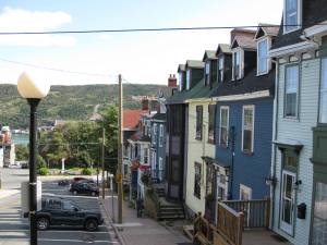 A colourful street in downtown St. John's
